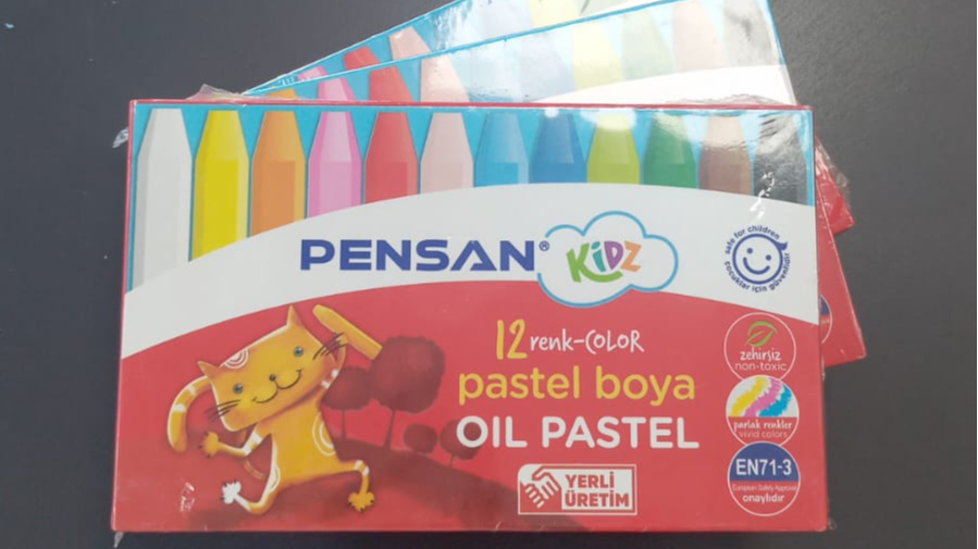 pensan pastel boya